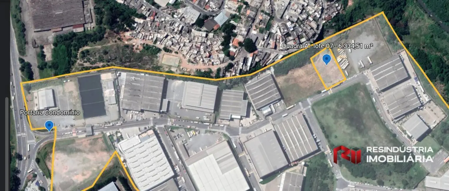 Foto 2 de Lote de Condomínio à venda e para alugar, 6334m2 em Jardim Alvorada, Jandira - SP