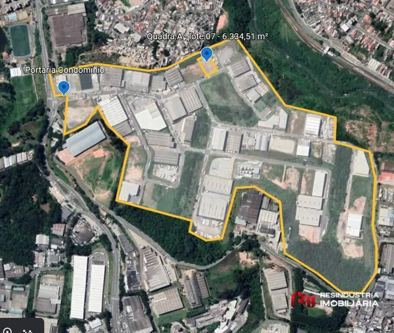Foto 1 de Lote de Condomínio à venda e para alugar, 6334m2 em Jardim Alvorada, Jandira - SP