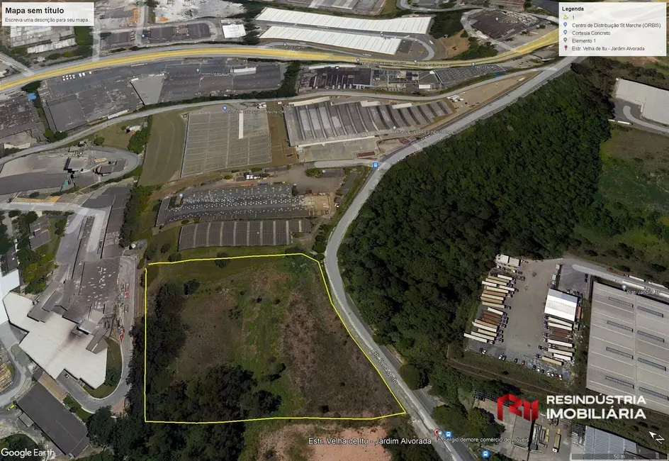 Foto 3 de Sala Comercial à venda, 16000m2 em Jardim Alvorada, Jandira - SP