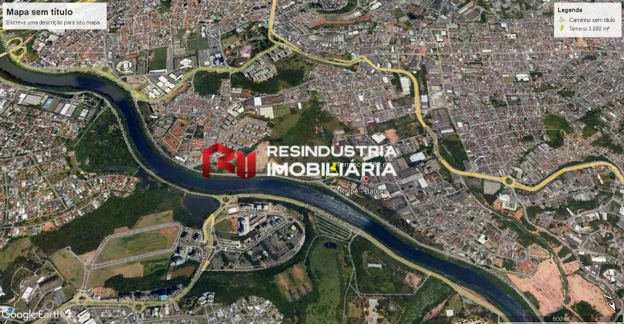 Foto 3 de Terreno / Lote à venda, 3680m2 em Vila Industrial, Barueri - SP