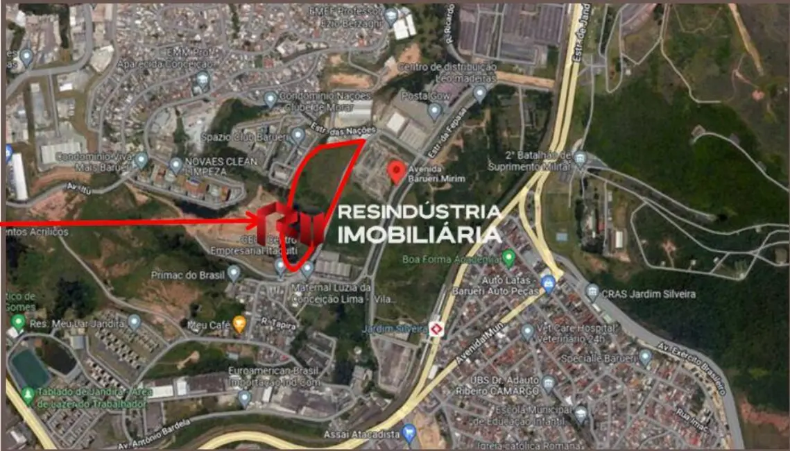 Foto 4 de Terreno / Lote à venda e para alugar, 40420m2 em Jardim Belval, Barueri - SP