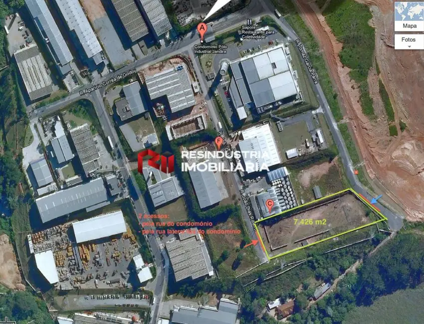 Foto 1 de Lote de Condomínio à venda, 7427m2 em Polo Industrial, Itapevi - SP