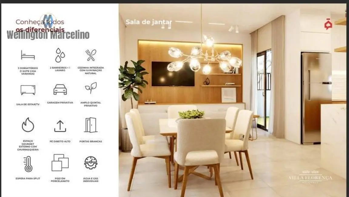 Foto 8 de Casa com 3 quartos à venda, 114m2 em Nova Palhoça, Palhoca - SC