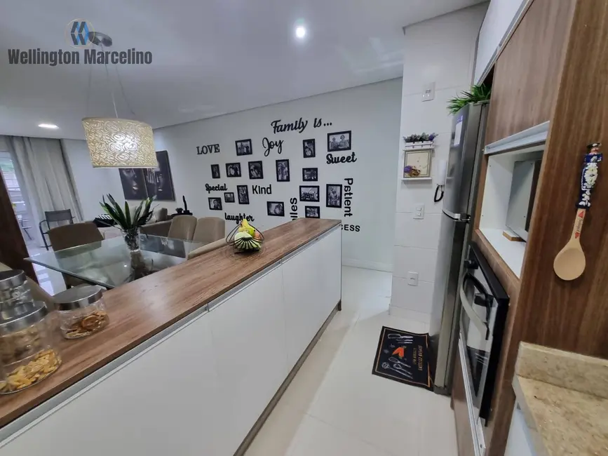 Foto 9 de Apartamento com 3 quartos à venda, 101m2 em Barreiros, Sao Jose - SC