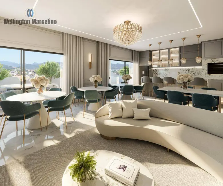 Foto 5 de Apartamento com 2 quartos à venda, 73m2 em Pagani, Palhoca - SC