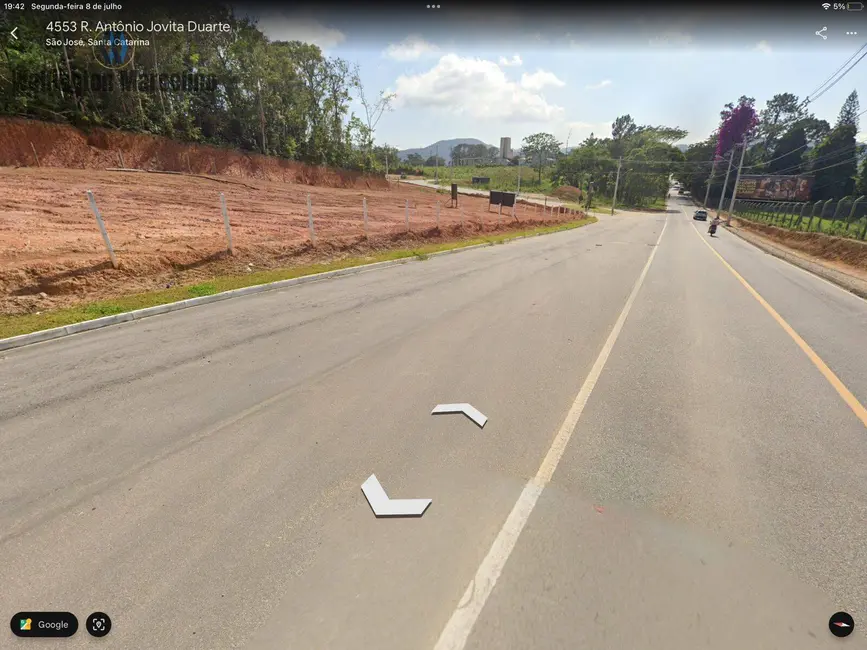 Foto 4 de Terreno / Lote à venda, 421m2 em Forquilhas, Sao Jose - SC