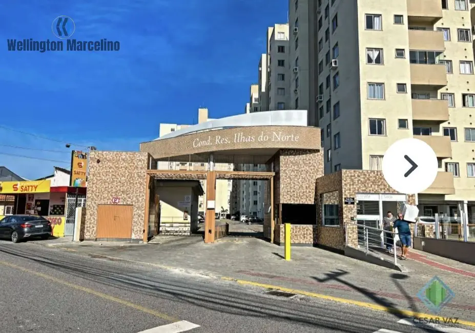 Foto 1 de Apartamento com 2 quartos à venda, 52m2 em Areias, Sao Jose - SC