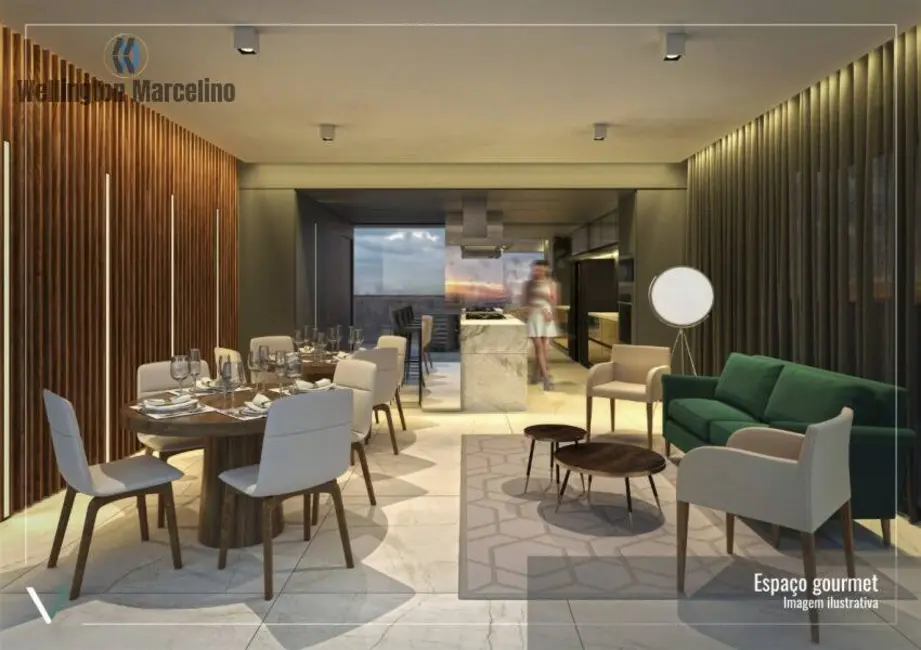 Apartamento com 3 quartos à venda, 154m2 em Velha Central, Blumenau - SC - imagem 5 Foto 5 de Apartamento com 3 quartos à venda, 154m2 em Velha Central, Blumenau - SC