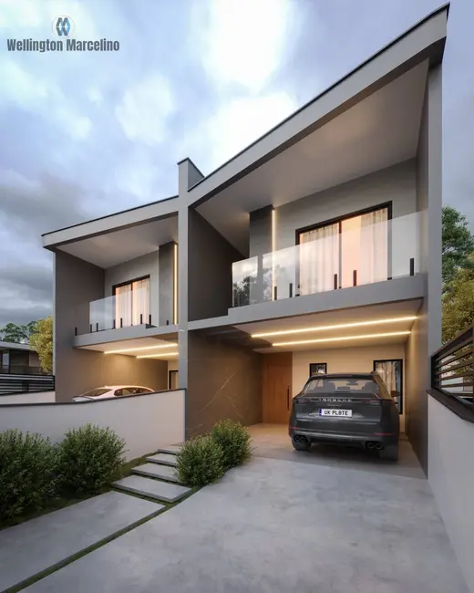 Foto 3 de Sobrado com 3 quartos à venda, 112m2 em Forquilhas, Sao Jose - SC