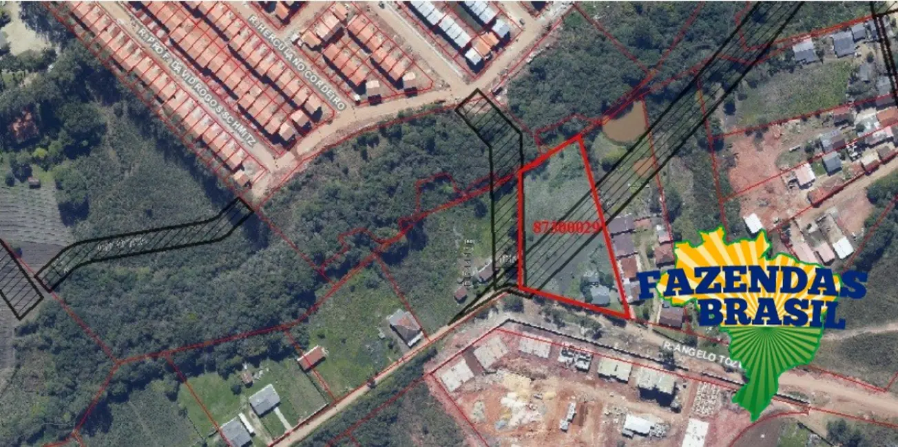 Foto 3 de Terreno / Lote à venda, 3914m2 em Campo de Santana, Curitiba - PR