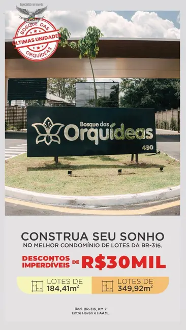 Lote de Condomínio à venda, 230m2 em Centro, Ananindeua - PA - imagem 1 Foto 1 de Lote de Condomínio à venda, 230m2 em Centro, Ananindeua - PA