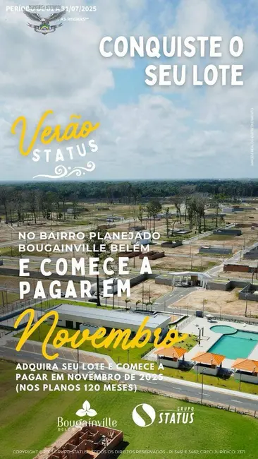 Foto 4 de Terreno / Lote à venda, 160m2 em Águas Negras (Icoaraci), Belem - PA