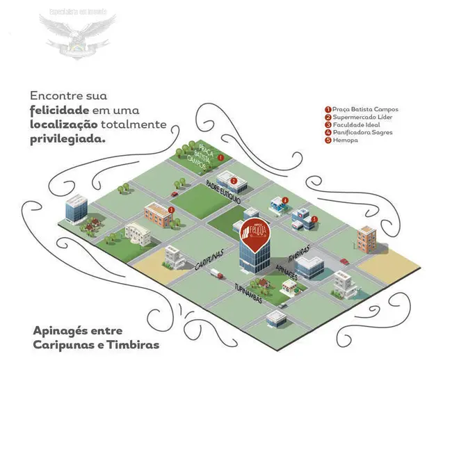 Foto 8 de Cobertura com 3 quartos à venda e para alugar, 73m2 em Batista Campos, Belem - PA