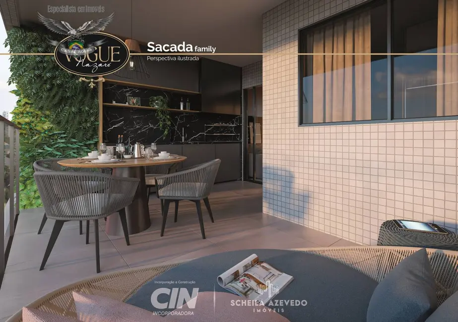 Apartamento com 2 quartos à venda, 91m2 em Nazaré, Belem - PA - imagem 6 Foto 6 de Apartamento com 2 quartos à venda, 91m2 em Nazaré, Belem - PA