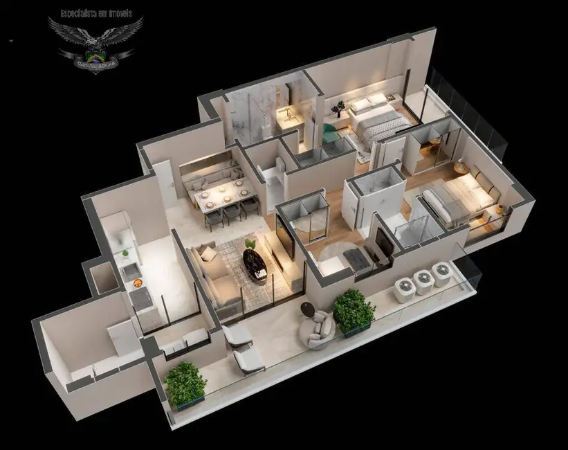 Foto 5 de Apartamento com 3 quartos à venda, 95m2 em Marco, Belem - PA