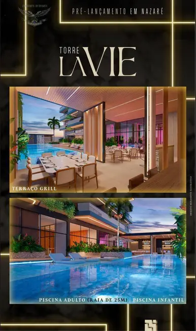 Foto 6 de Apartamento com 4 quartos à venda, 188m2 em Nazaré, Belem - PA