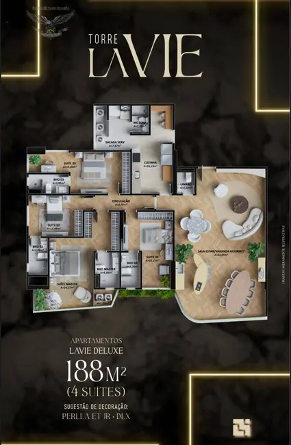 Foto 20 de Apartamento com 4 quartos à venda, 188m2 em Nazaré, Belem - PA