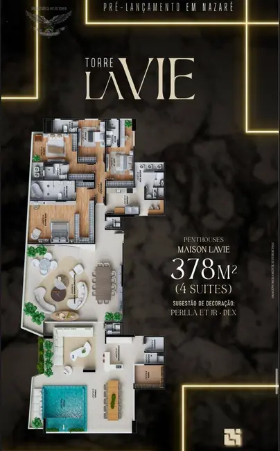 Foto 21 de Apartamento com 4 quartos à venda, 188m2 em Nazaré, Belem - PA