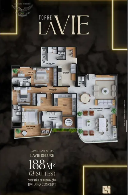 Foto 19 de Apartamento com 4 quartos à venda, 188m2 em Nazaré, Belem - PA