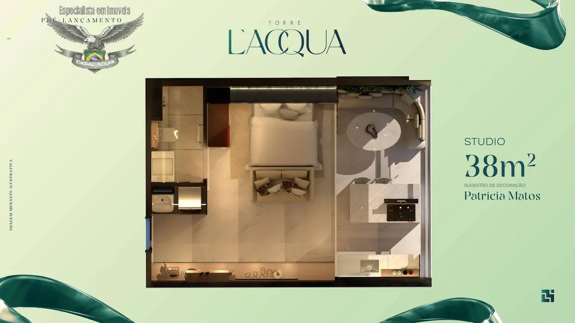 Foto 8 de Apartamento com 1 quarto à venda, 34m2 em Umarizal, Belem - PA