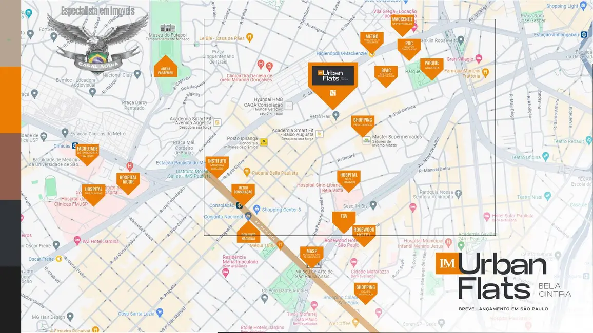 Foto 4 de Apartamento com 1 quarto à venda em Consolação, São Paulo - SP