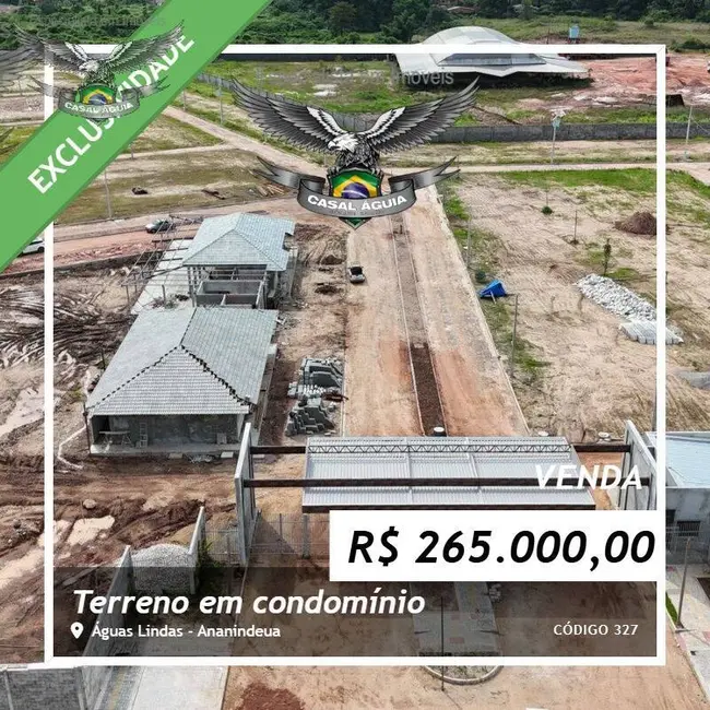 Foto 1 de Lote de Condomínio à venda, 160m2 em Águas Lindas, Ananindeua - PA