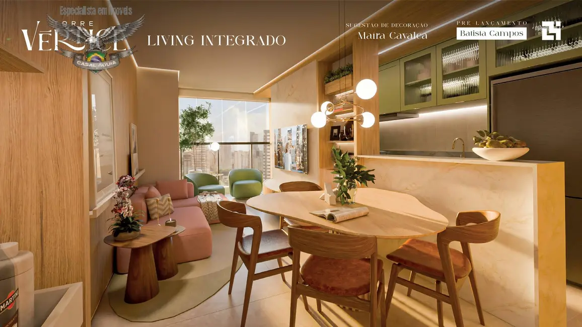 Foto 4 de Apartamento com 1 quarto à venda, 29m2 em Batista Campos, Belem - PA