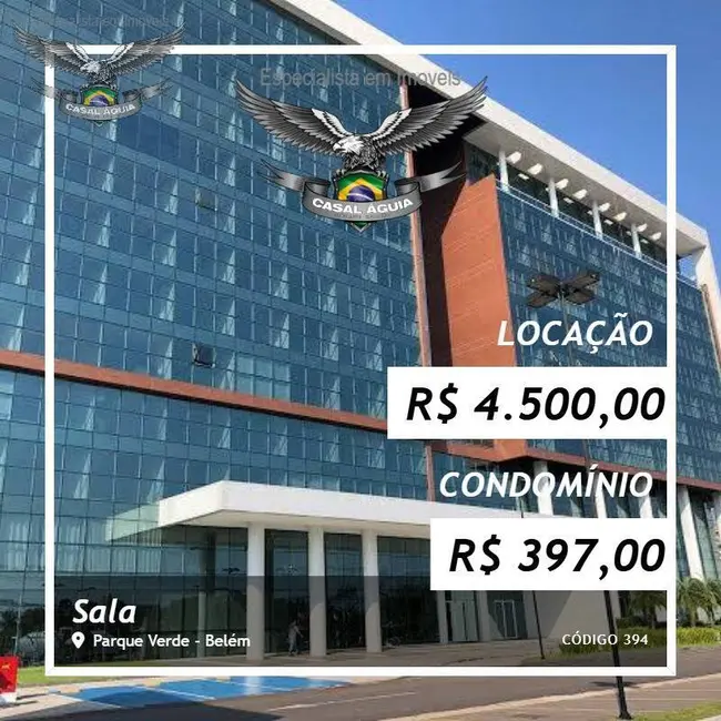 Foto 1 de Sala Comercial para alugar, 30m2 em Parque Verde, Belem - PA