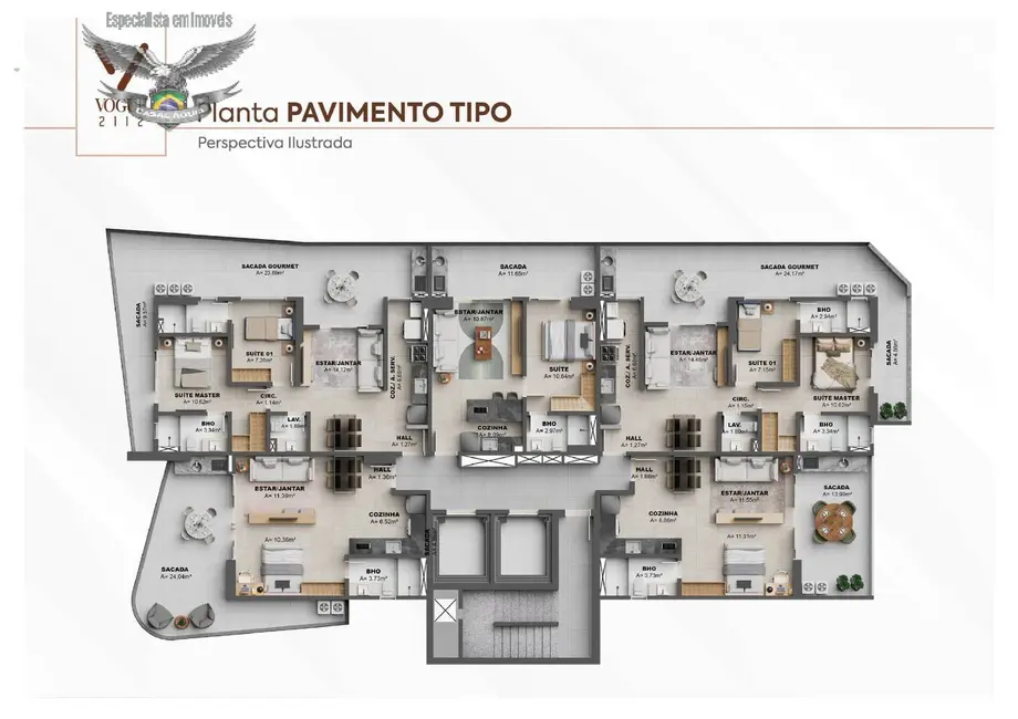 Foto 8 de Apartamento com 2 quartos à venda, 94m2 em Batista Campos, Belem - PA
