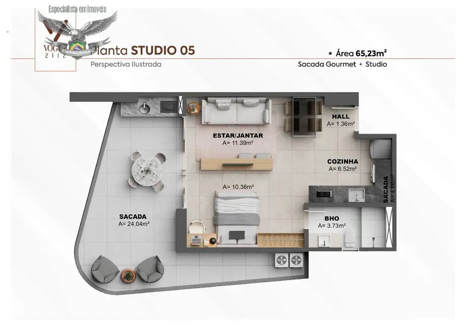 Foto 8 de Apartamento com 1 quarto à venda em Batista Campos, Belem - PA