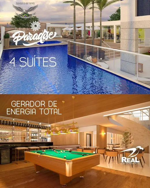 Foto 2 de Apartamento com 4 quartos à venda, 200m2 em Umarizal, Belem - PA