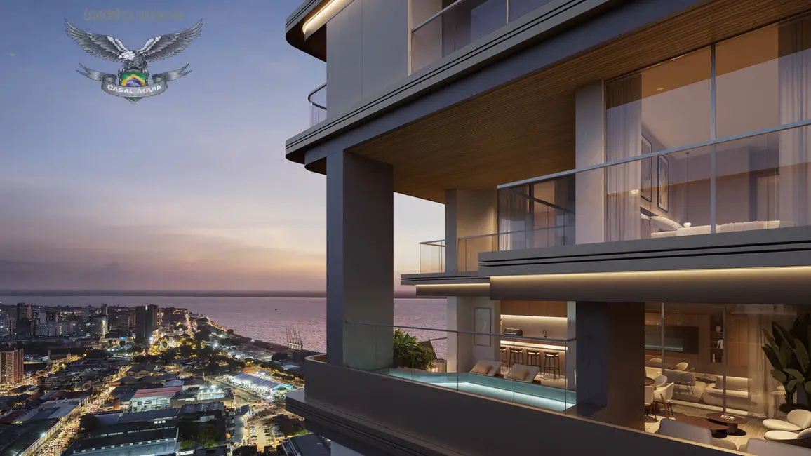 Foto 6 de Apartamento com 4 quartos à venda, 356m2 em Umarizal, Belem - PA