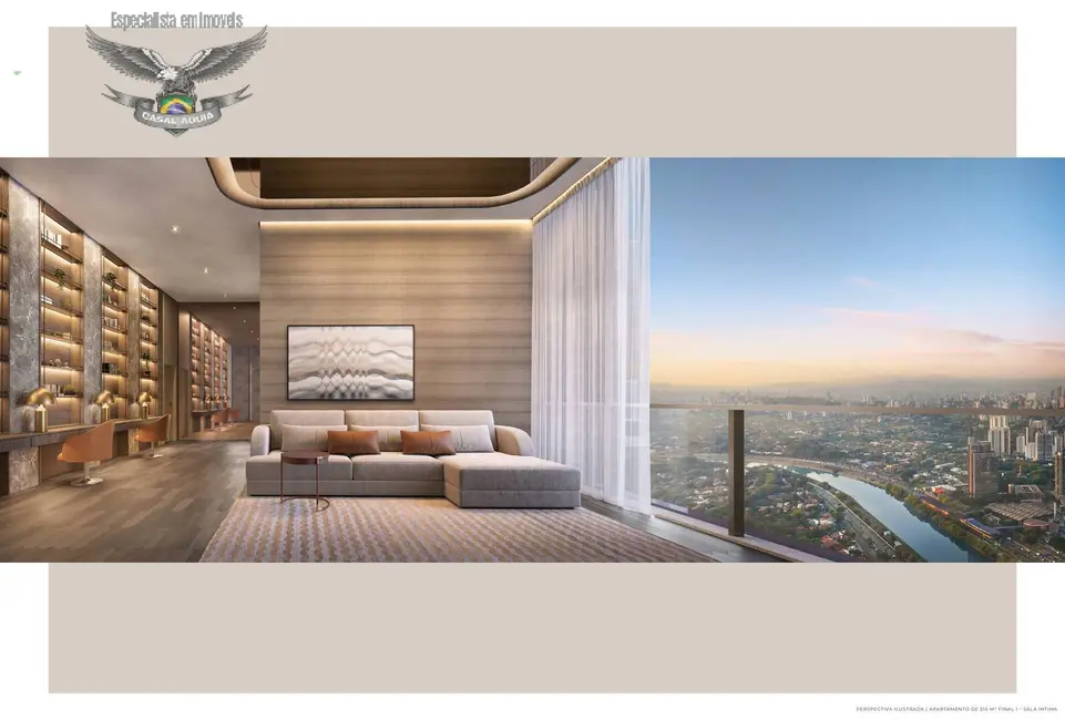 Apartamento com 4 quartos à venda, 465m2 em Jardim Everest, São Paulo - SP - imagem 7 Foto 7 de Apartamento com 4 quartos à venda, 465m2 em Jardim Everest, São Paulo - SP