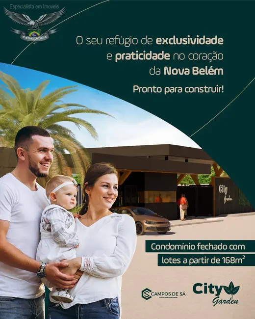 Foto 3 de Lote de Condomínio à venda, 168m2 em Bengui, Belem - PA