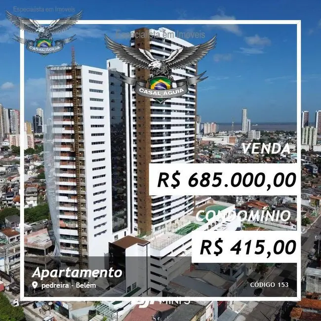 Foto 1 de Apartamento com 2 quartos à venda, 56m2 em Pedreira, Belem - PA