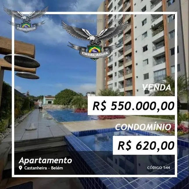 Foto 1 de Apartamento com 3 quartos à venda, 76m2 em Castanheira, Belem - PA