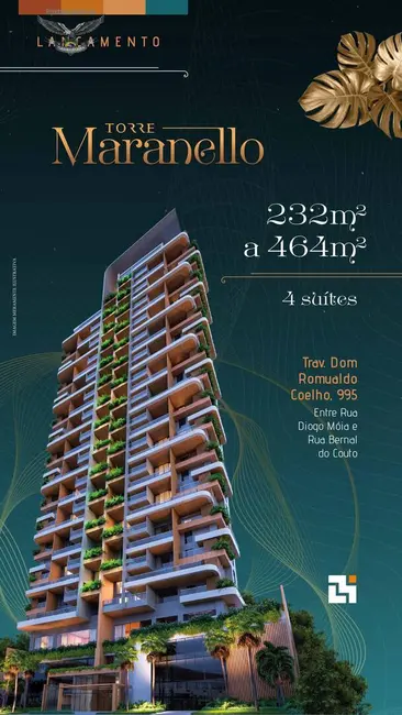 Foto 1 de Apartamento com 4 quartos à venda em Umarizal, Belem - PA