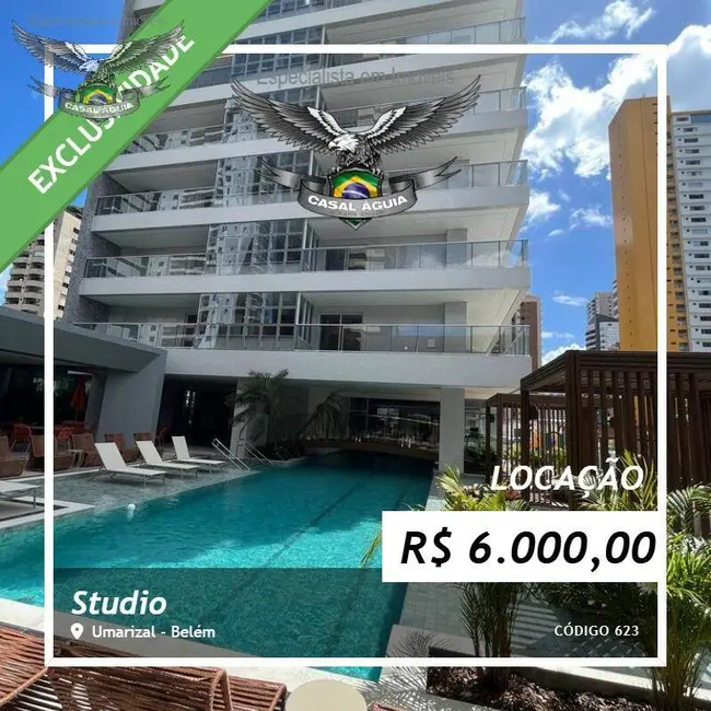 Foto 1 de Apartamento com 1 quarto para alugar, 57m2 em Umarizal, Belem - PA