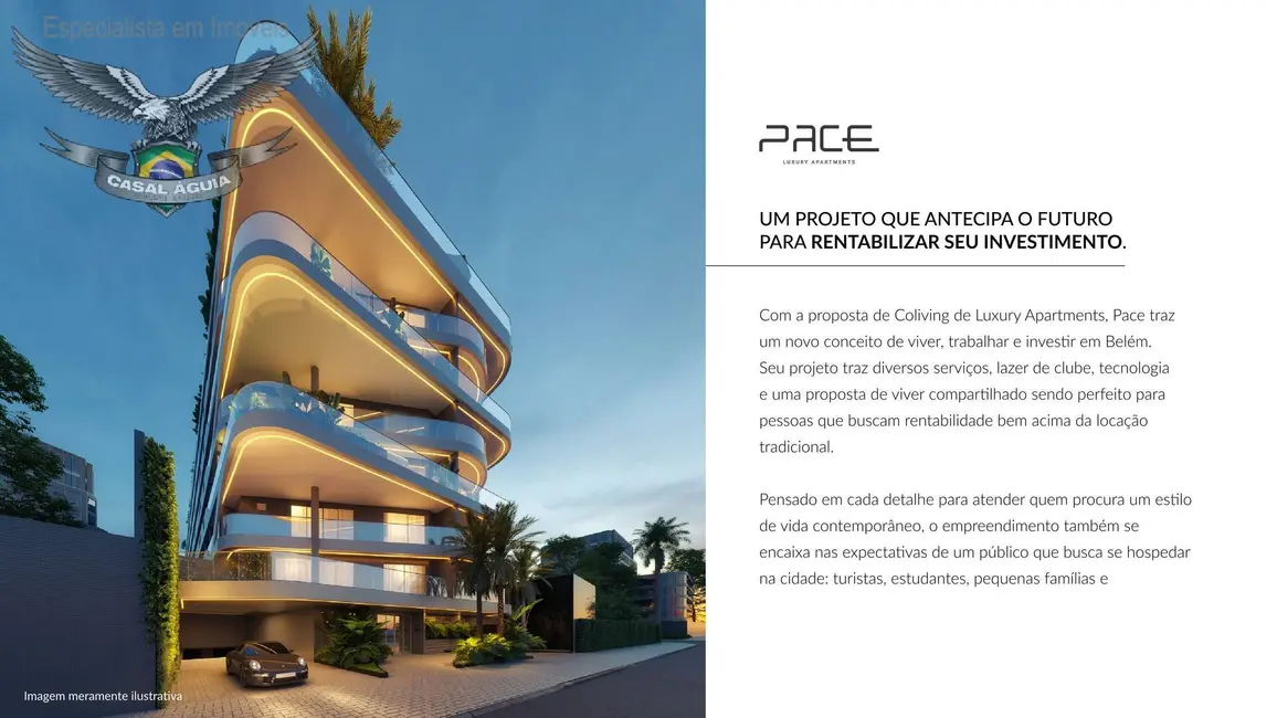 Foto 8 de Apartamento com 1 quarto à venda, 24m2 em Batista Campos, Belem - PA