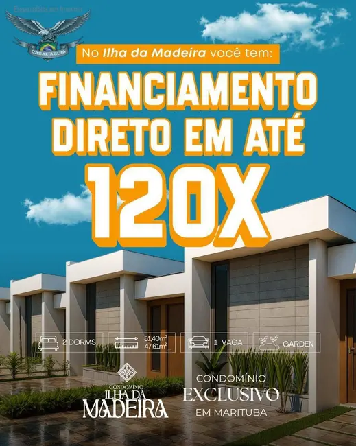 Foto 1 de Casa de Condomínio à venda, 48m2 em Marituba, Ananindeua - PA