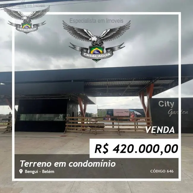 Foto 1 de Lote de Condomínio à venda, 168m2 em Bengui, Belem - PA