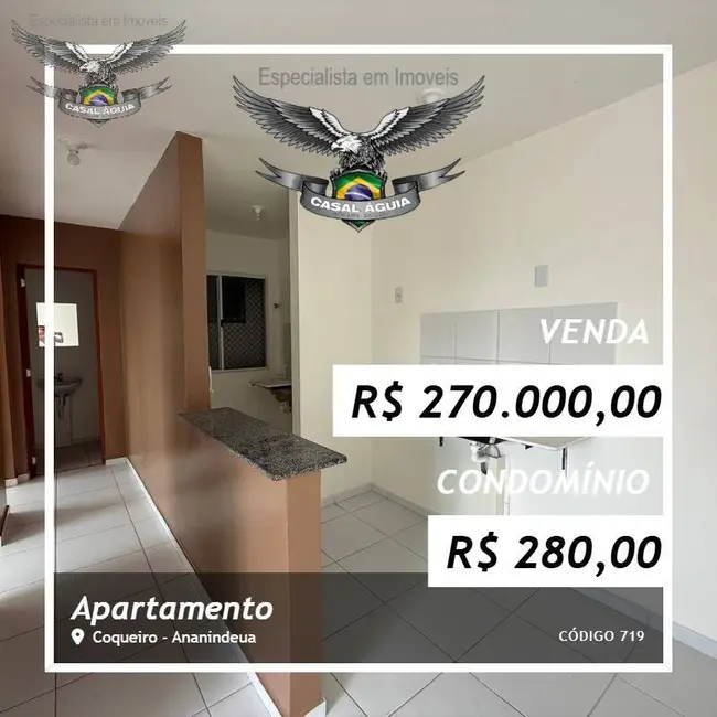 Apartamento com 2 quartos à venda, 54m2 em Coqueiro, Ananindeua - PA - imagem 1 Foto 1 de Apartamento com 2 quartos à venda, 54m2 em Coqueiro, Ananindeua - PA