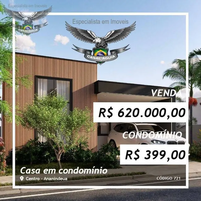 Foto 1 de Casa de Condomínio com 3 quartos à venda, 115m2 em Centro, Ananindeua - PA