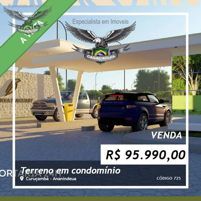 Foto 1 de Lote de Condomínio à venda, 160m2 em Curuçambá, Ananindeua - PA