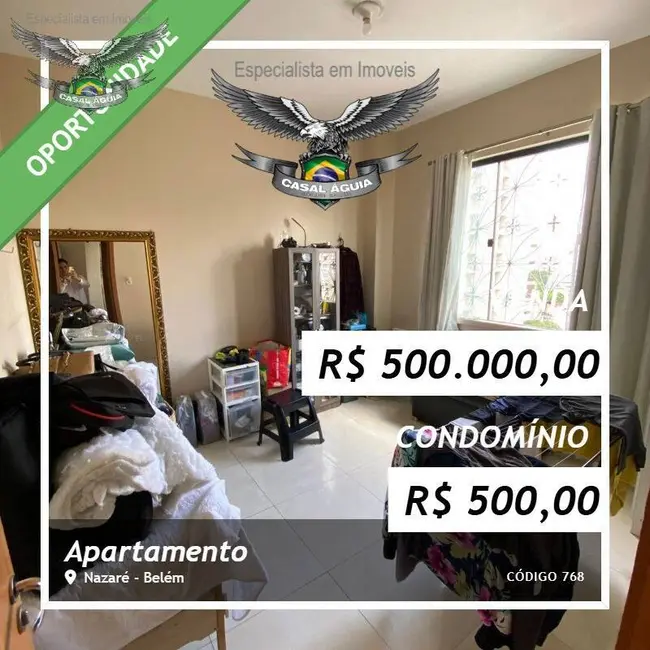 Apartamento com 2 quartos à venda, 80m2 em Nazaré, Belem - PA - imagem 1 Foto 1 de Apartamento com 2 quartos à venda, 80m2 em Nazaré, Belem - PA