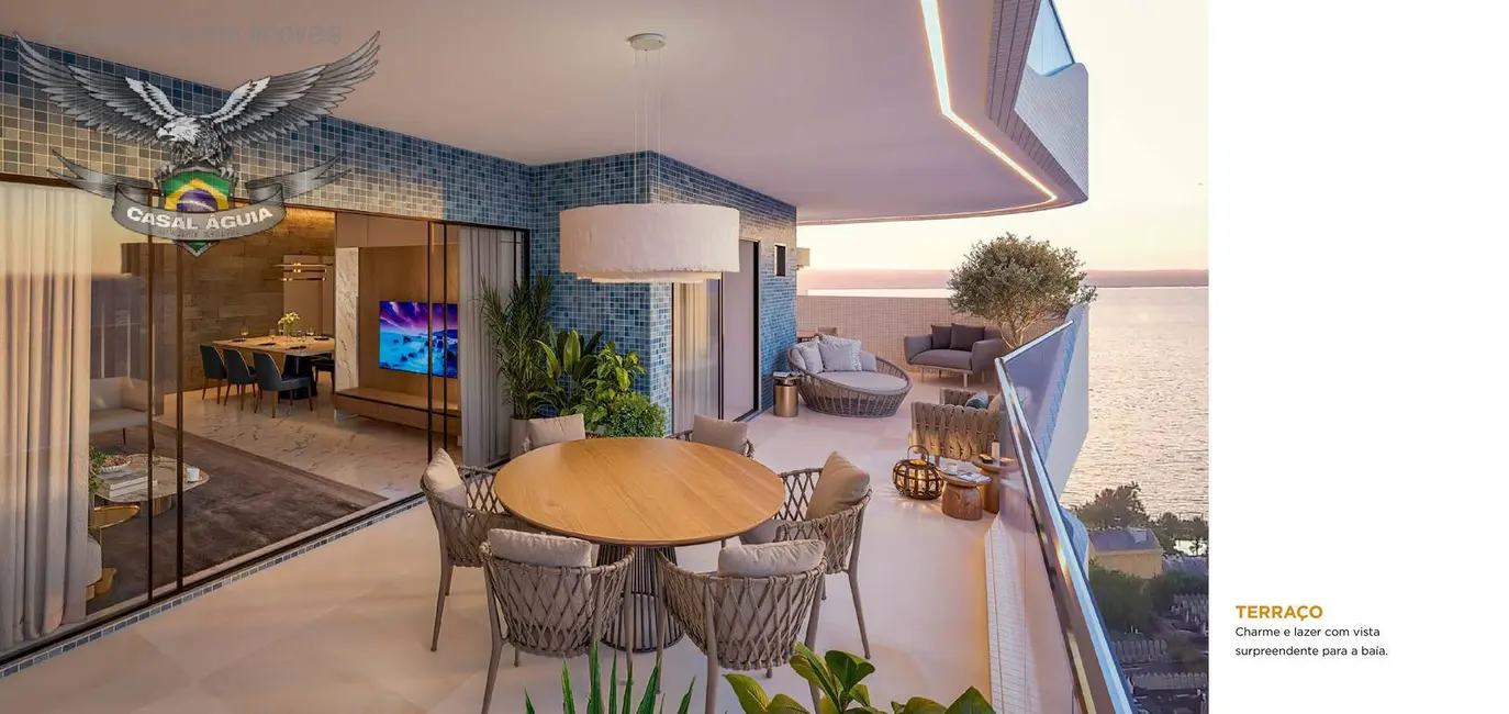 Foto 5 de Cobertura com 4 quartos à venda, 516m2 em Umarizal, Belem - PA