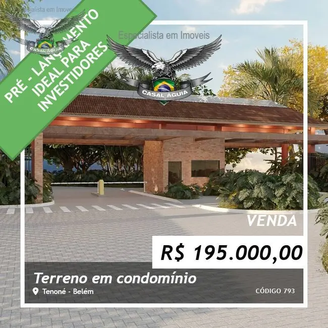 Foto 1 de Lote de Condomínio à venda, 200m2 em Tenoné, Belem - PA