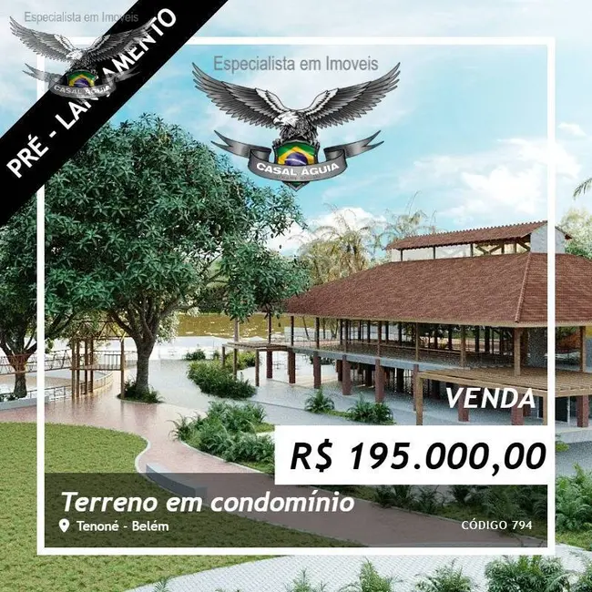 Foto 1 de Lote de Condomínio à venda, 200m2 em Tenoné, Belem - PA