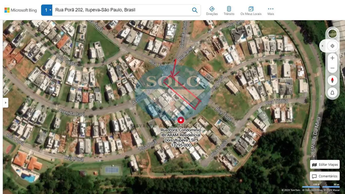 Foto 1 de Lote de Condomínio à venda, 377m2 em Itupeva - SP