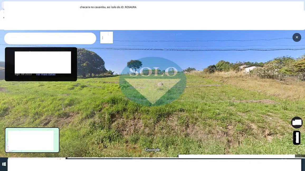 Foto 5 de Terreno / Lote à venda, 1205m2 em Caxambu, Jundiai - SP